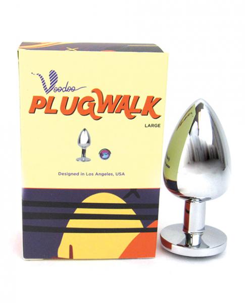 Voodoo Plug Walk Large Stainless Steel - Silver