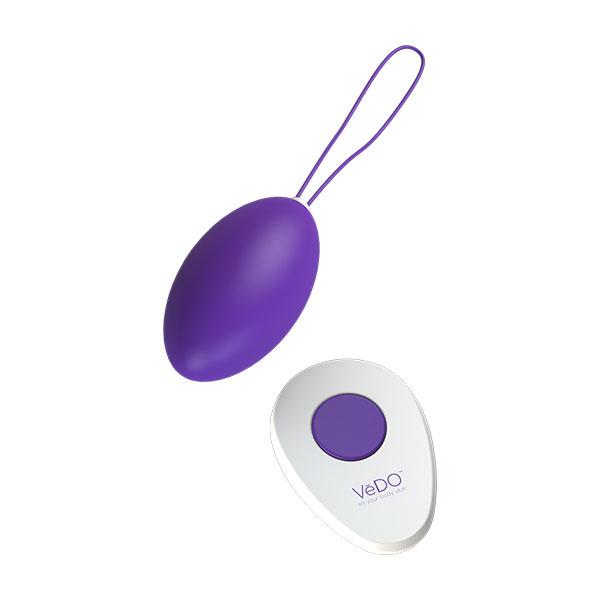 Vedo Peach Rechargeable Egg Vibe Into You Indigo