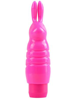 Neon Lil Rabbit Pink Bullet Vibrator