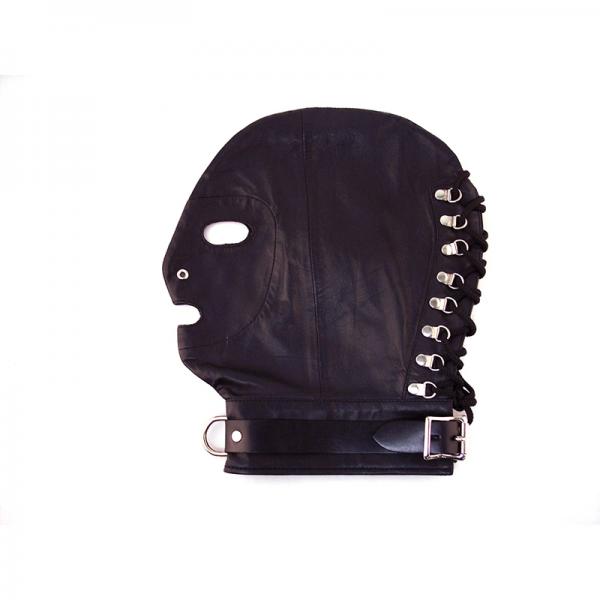 Rouge Mask D-Ring Lockable Buckle Strap Black