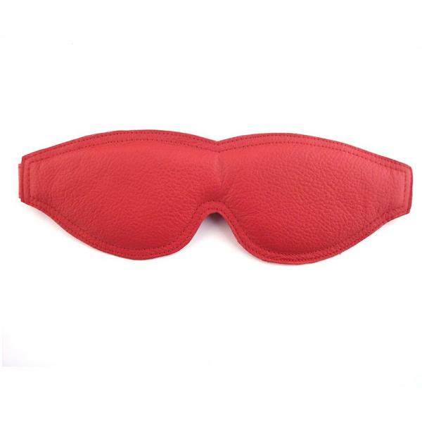Rouge Large Padded Blindfold Red
