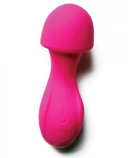 Bliss Magic Mushroom Pink Wand Massager