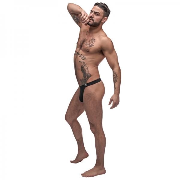 Male Power Pure Comfort Modal Thong Black Sm