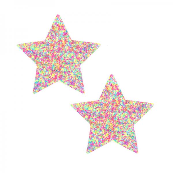 Neva Nude Pastie Star Sprankles Neon Uv