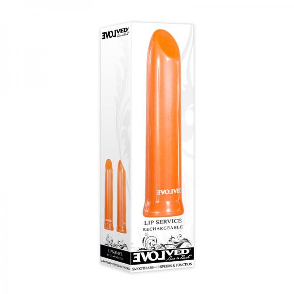 Evolved Lip Service Rechargeable Bullet - Orange