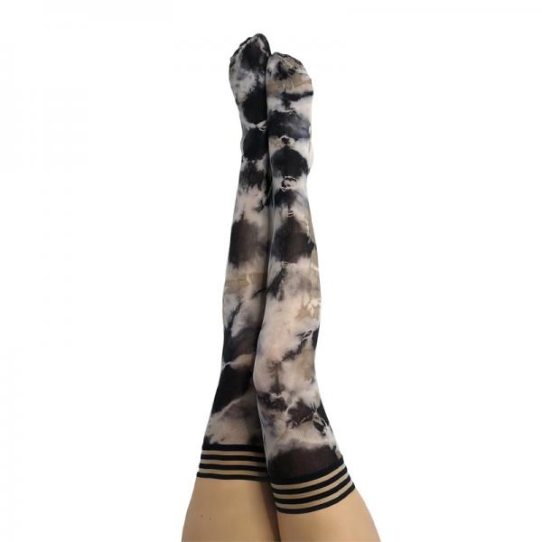 Kixies Mackenzie Black/white Tie-dye Size A