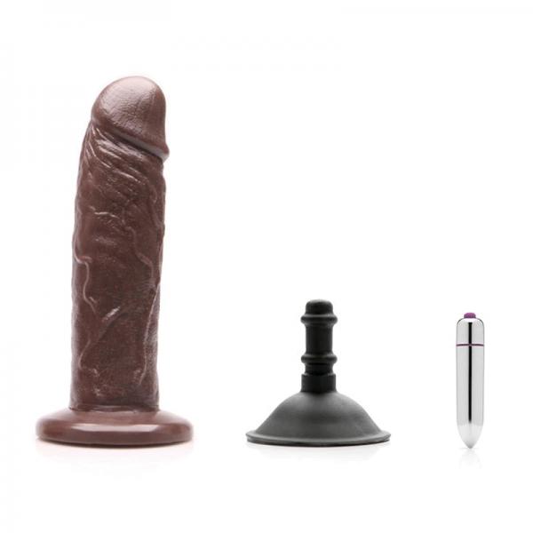 Tantus Sam Vibrating O2 Kit - Mocha