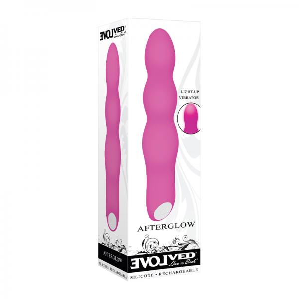 Evolved Afterglow Light-up Vibrator Pink