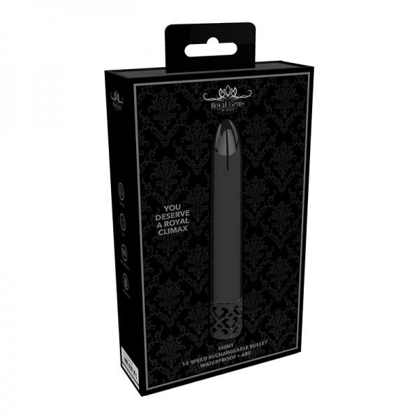 Royal Gems - Shiny Abs Rechargeable Bullet Gunmetal