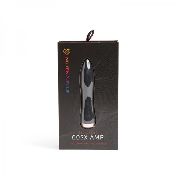 Sensuelle 60sx Amp Silicone Bullet Black