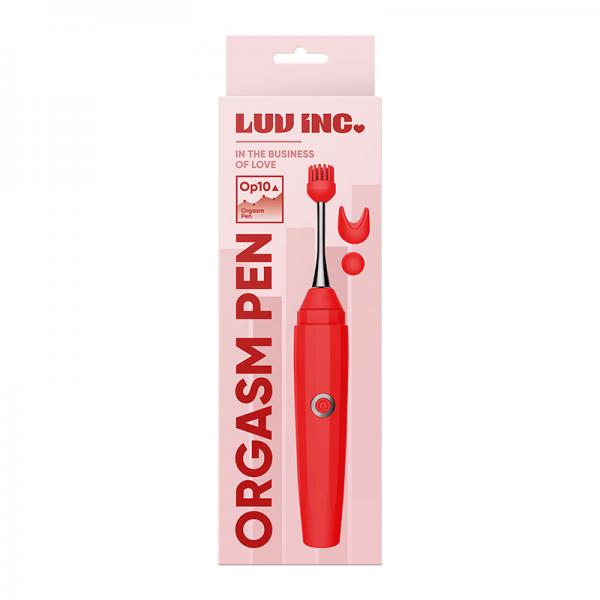 Luv Inc Op10 Orgasm Pen Red