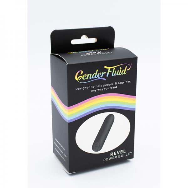 Gender Fluid Revel Power Bullet Matte Black