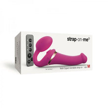 Strap-on-me Multi Orgasm Bendable Strap-on Medium - Fuchsia