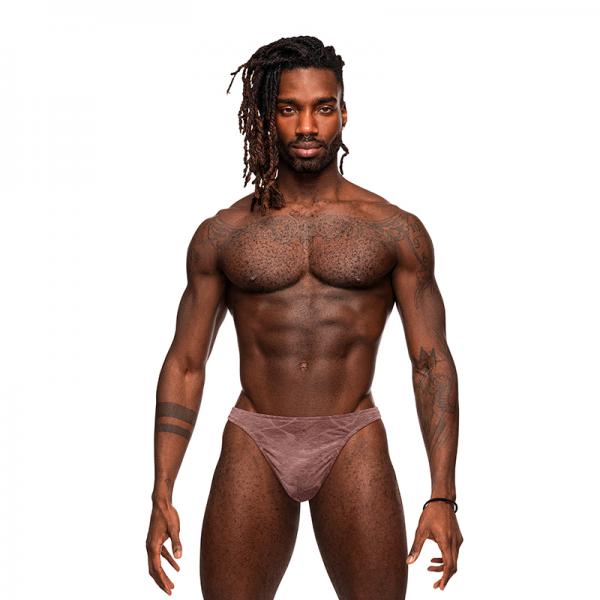 Male Power Inter-mingle V Thong Mauve S/m