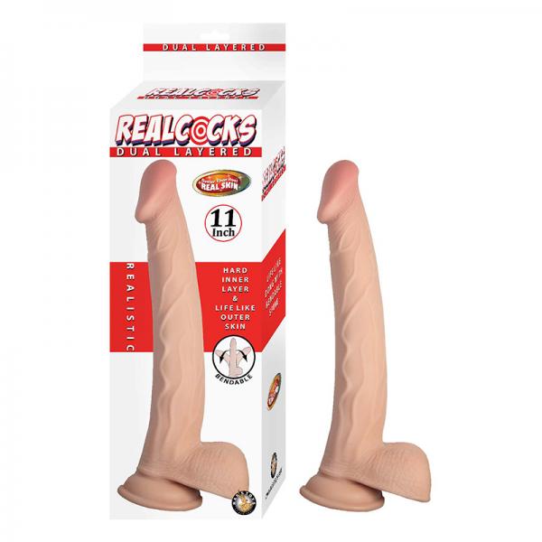 Realcocks Dual Layered 11 In. White