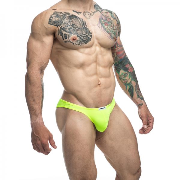 Malebasics Justin + Simon Classic Bikini Neon Green S