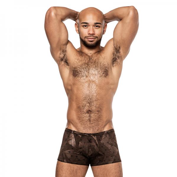 Male Power Round About Mini Short Copper Xl