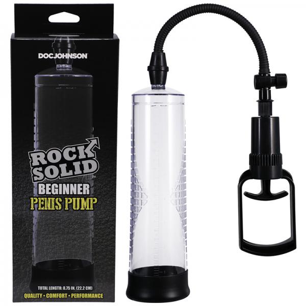 Rock Solid Beginner Penis Pump Black/clear