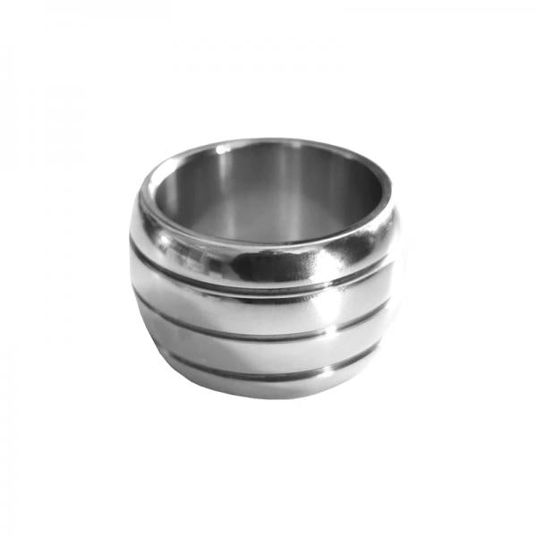 Rouge Stainless Steel Round Cock Ring 45mm By 45mm