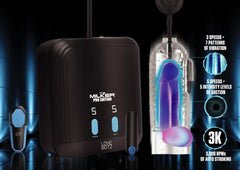 The Milker Pro Edition With Automatic Stroking, Suction And Vibration