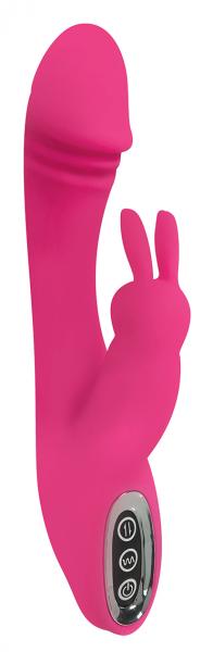 Flutters 10x G-spot Rabbit Silicone Vibrator