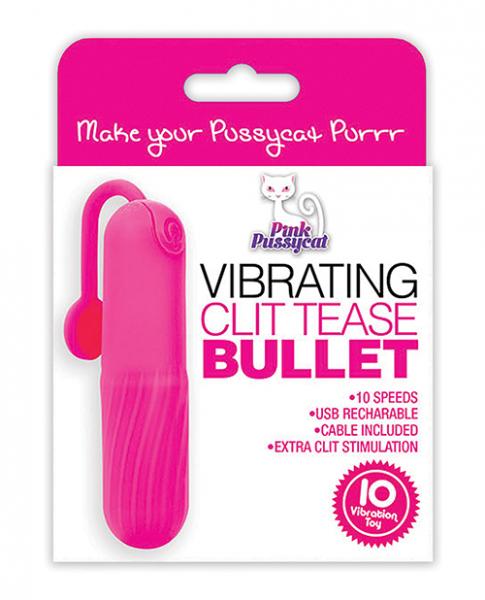 Pink Pussycat Clit Tease Bullet