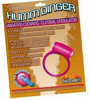 Humm Dinger Penis Ring Purple