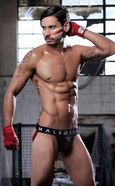 Mb Spot Jockstrap Black Medium