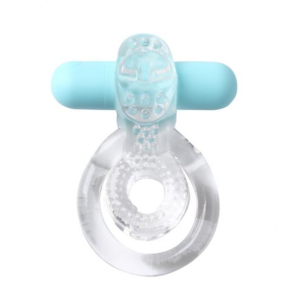 Jayden Vibrating Erection Enhancer Clear Ring