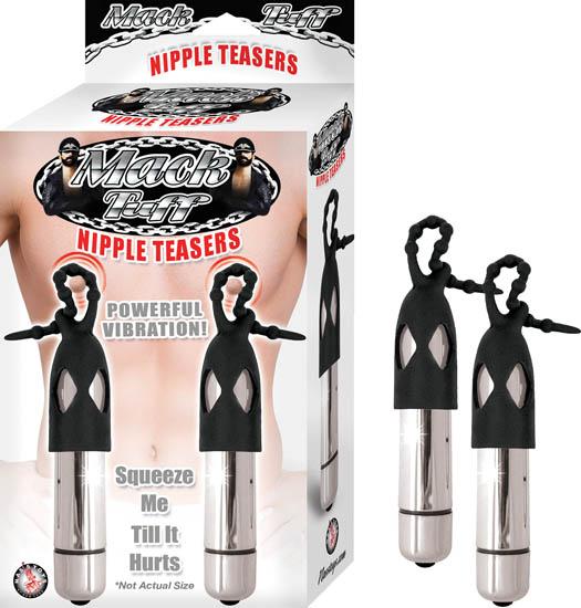 Mack Tuff Nipple Teasers Silver Black