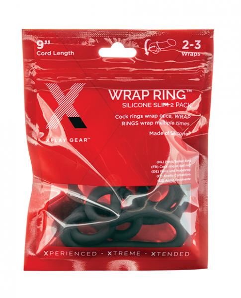 Xplay Silicone 9 Slim Wrap Ring "