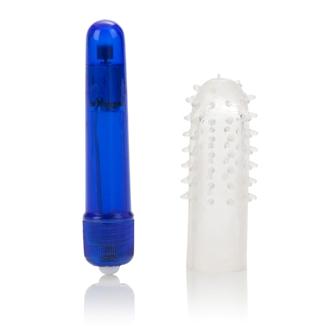 Waterproof Travel Blaster Blue Vibrator