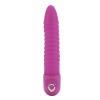 Power Stud Ribbed Pink Vibrator