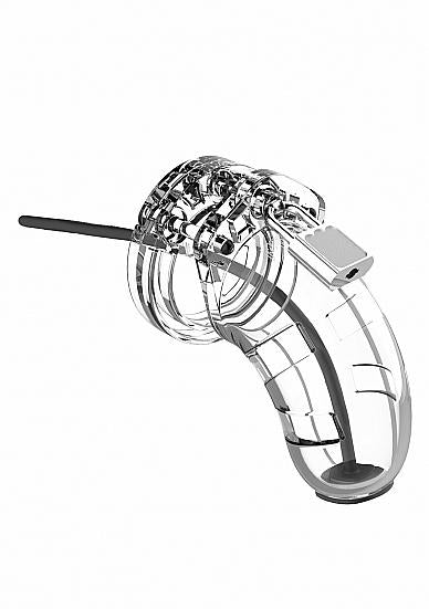 Mancage Model 15 Chastity 3.5 In Cage W/ Plug