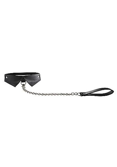 Ouch Exclusive Collar & Leash Black