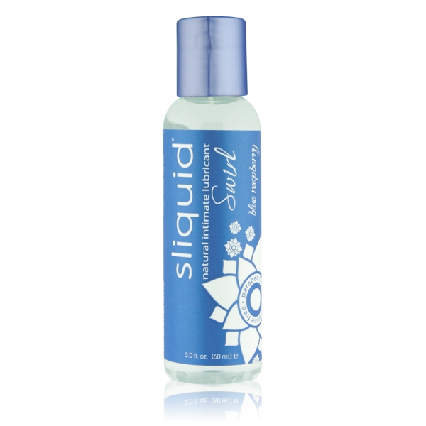 Sliquid Naturals Swirl Lubricant Blue Raspberry 2oz