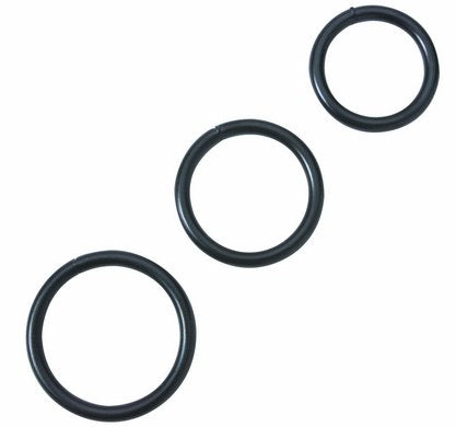 Black Steel O-Ring Set