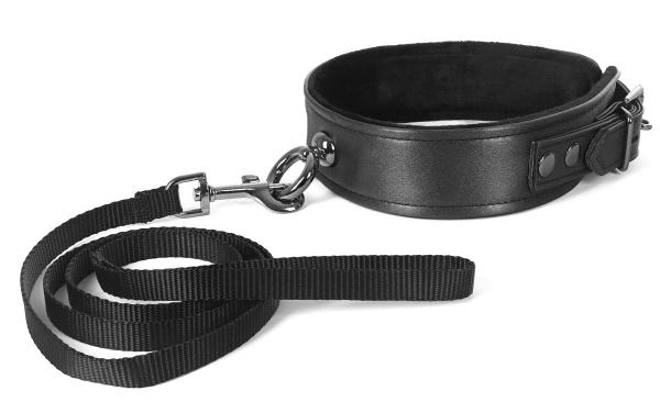 Galaxy Legend Collar & Leash Black