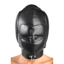 The Padded Leather Hood - Mediumlarge