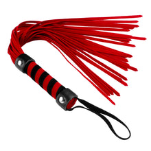 Short Suede Flogger - Red