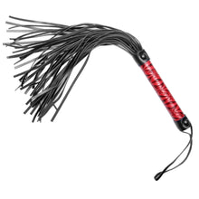 Crimson Tied Embossed Flogger