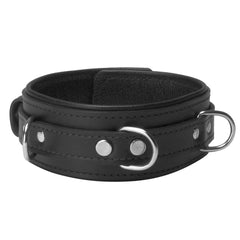 The Black Premium Leather Bondage Essentials Kit