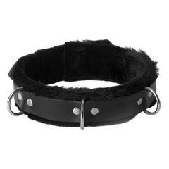 Bondage Essentials Kit Fur Lined Leather