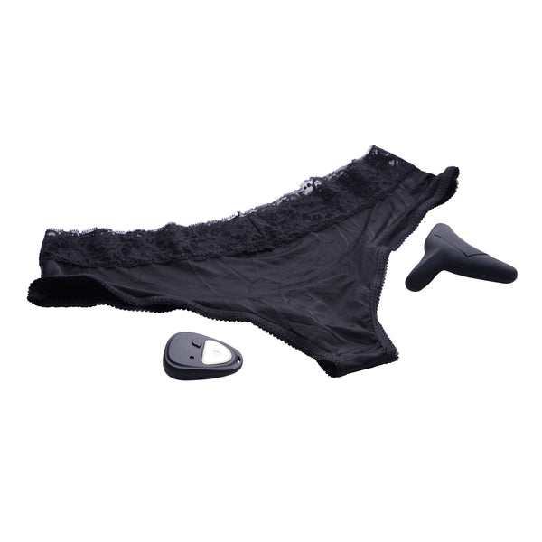 Pulsating Panty 10x Remote Control Cheeky Style Vibrating Panty