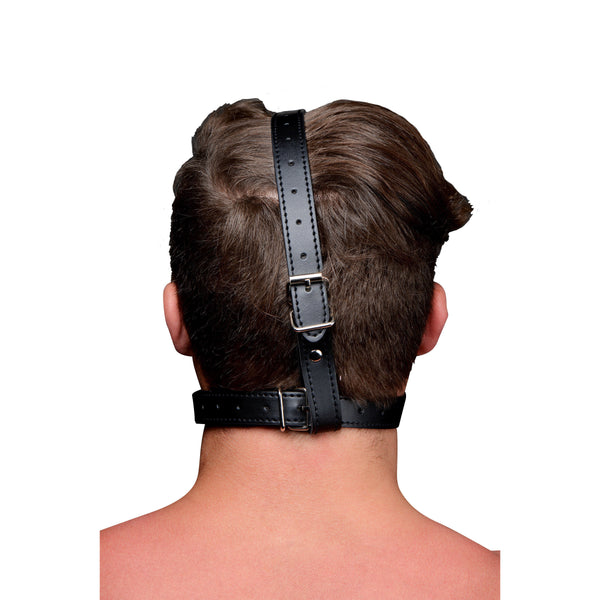 Head Harness With Inch Ball Gag