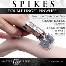 Spikes Double Finger Pinwheel