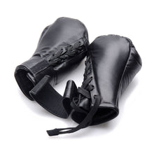 The Strict Leather Padded Puppy Mitts