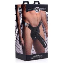 Infiltrator Hollow Strap-on With 10 Inch Dildo