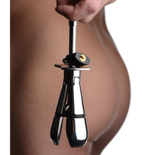 The Stainless Steel Locking Anal Plug