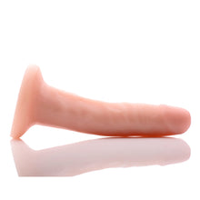 6 Inch Slim Dildo- Flesh